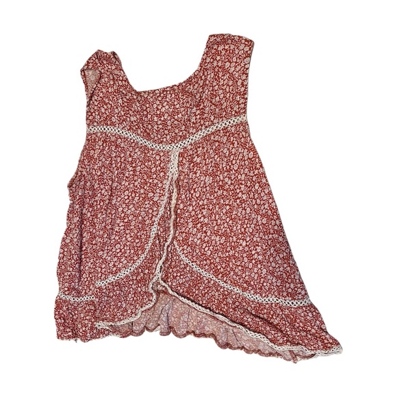 Anthropologie Maeve Quinn Lace Peplum Top w Split Back NWOT - Picture 3 of 6